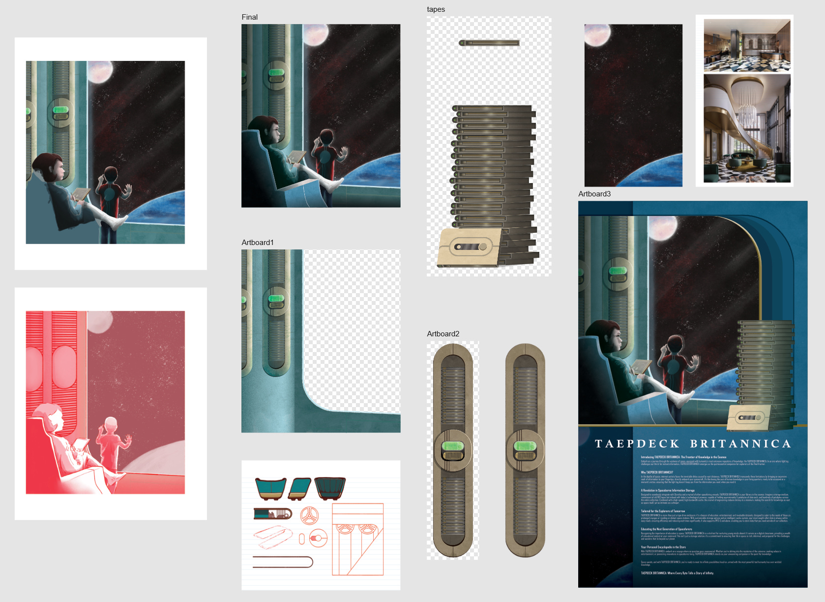 TAEPDECK BRITANNICA, concept art